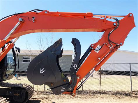 thumb for kubota mini excavator|kubota excavator thumb attachment.